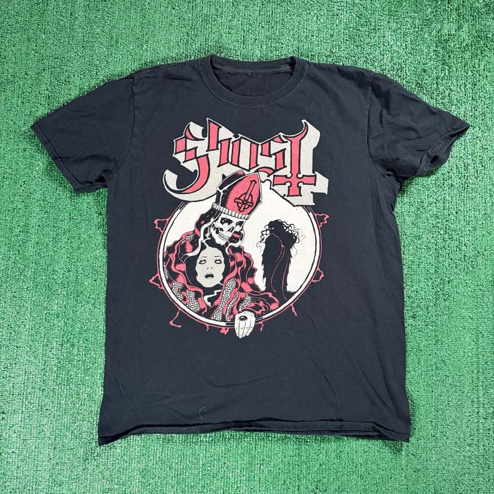 Ghost Hi-Red Possession Black T-Shirt Size Large Band Tee